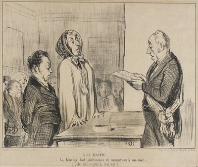  alkotó: Honoré Daumier