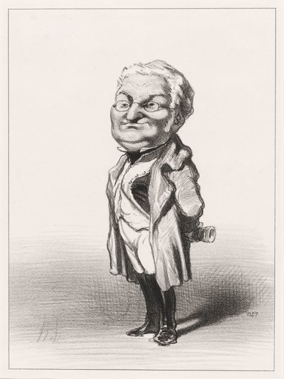 Adolphe Thiers alkotó: Honoré Daumier
