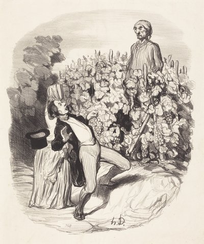 Ah! A mindenit, azt hiszem, elkaptak minket! alkotó: Honoré Daumier