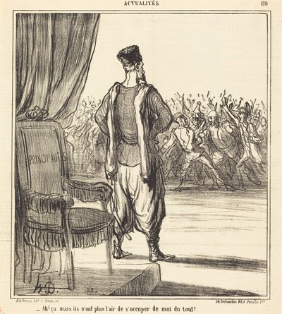 Ah! hogy... úgy tűnik, már nem törődnek velem alkotó: Honoré Daumier