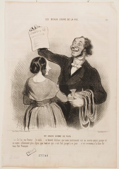Egy újabb nagyszerű ember alkotó: Honoré Daumier