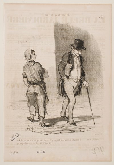  alkotó: Honoré Daumier