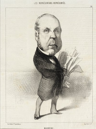 Baroche alkotó: Honoré Daumier