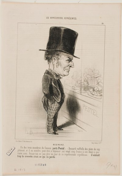 Besnard alkotó: Honoré Daumier