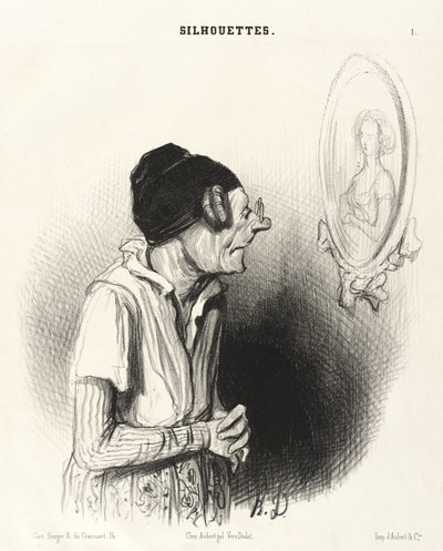 Mennyire sajnálom... alkotó: Honoré Daumier