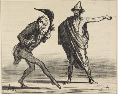 „Hogyan állnak jelenleg a dolgok Toszkánában...” alkotó: Honoré Daumier