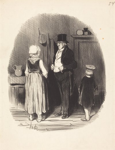  alkotó: Honoré Daumier