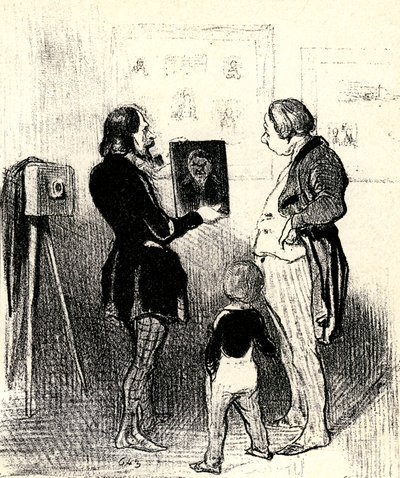 Daguerreotypia alkotó: Honore Daumier