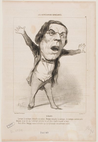 Denjoy alkotó: Honoré Daumier