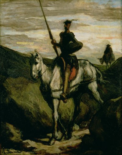 Don Quijote alkotó: Honoré Daumier