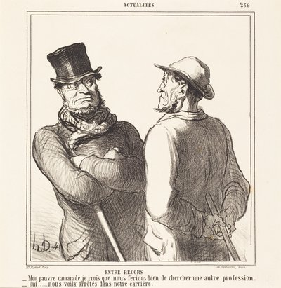 Az emlékek között alkotó: Honoré Daumier