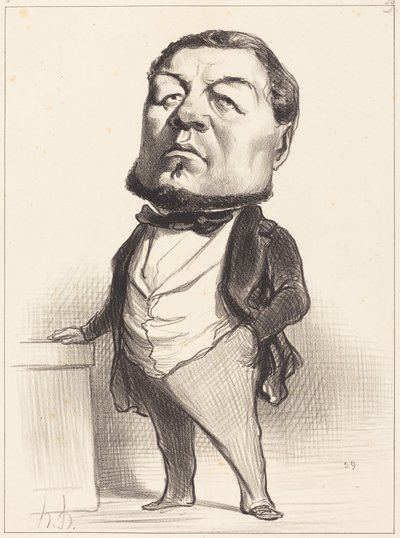 F.J. Ducoux alkotó: Honoré Daumier