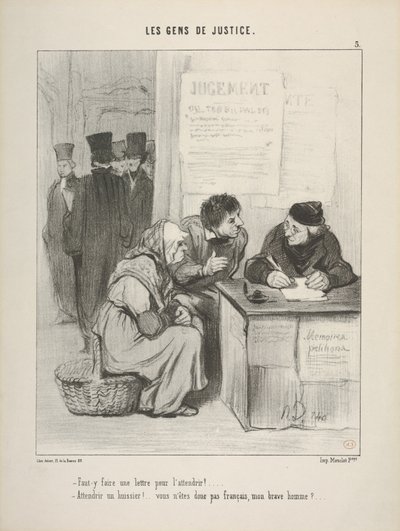  alkotó: Honoré Daumier