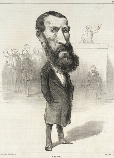 Greppo alkotó: Honoré Daumier