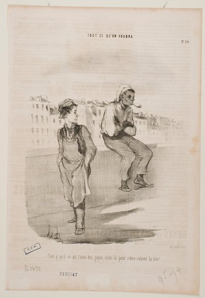  alkotó: Honoré Daumier