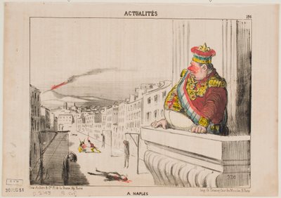 Nápolyban alkotó: Honoré Daumier