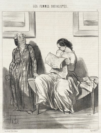 Úgy látszik, a klubokat... bezárják... alkotó: Honoré Daumier