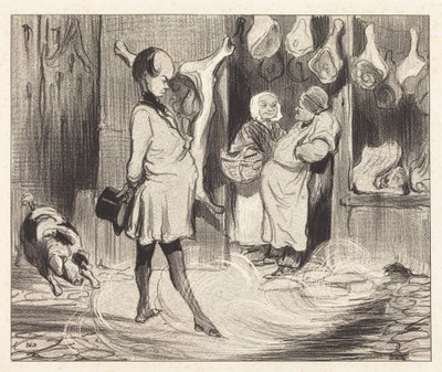 Egy nagy költő utazási benyomásai alkotó: Honoré Daumier