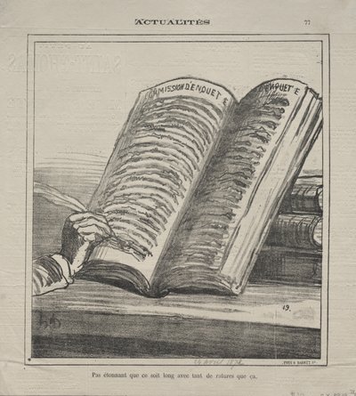 Aktualitások (77. sz.): Ne csodálkozz, hogy hosszú és sok javítással alkotó: Honoré Daumier