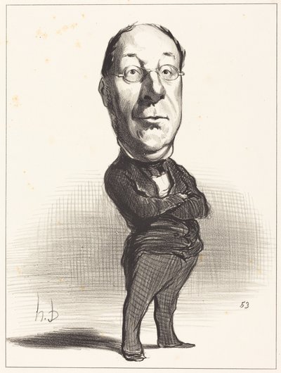 J.-B. Gustave de Laboulie alkotó: Honoré Daumier