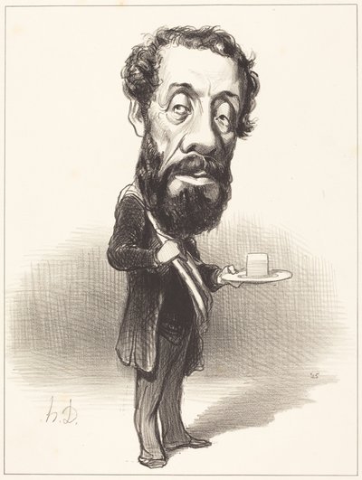J. Marie-Anne Degousée alkotó: Honoré Daumier