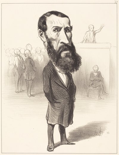 Jean-Louis Greppo alkotó: Honoré Daumier