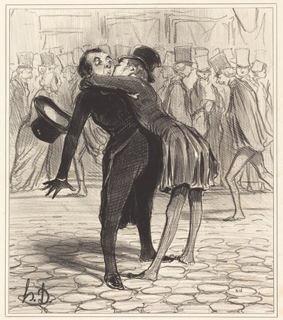 egyetemi barát alkotó: Honoré Daumier