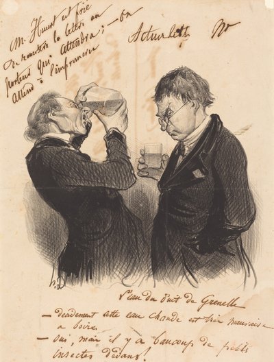 A grenelle-i kút vize alkotó: Honoré Daumier