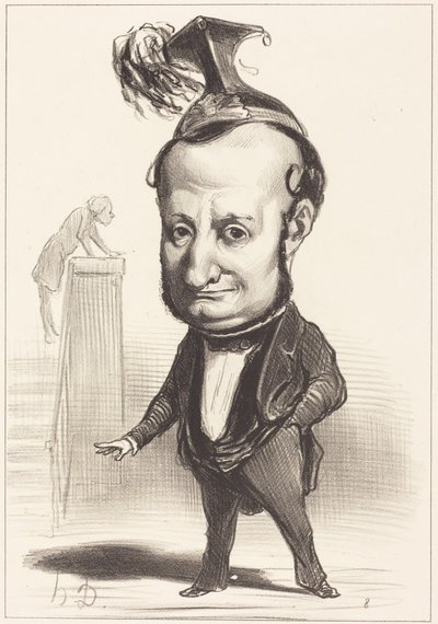 L.F. Raymond Wolowski alkotó: Honoré Daumier