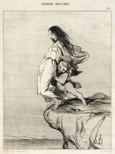 Szapphó halála alkotó: Honoré Daumier