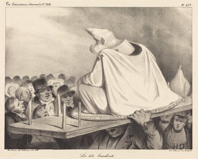 A billegő fej alkotó: Honoré Daumier
