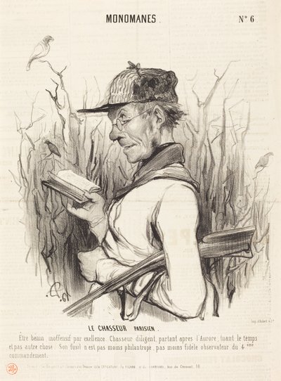 A párizsi vadász alkotó: Honoré Daumier