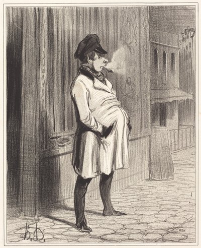 A Tapsoló alkotó: Honoré Daumier