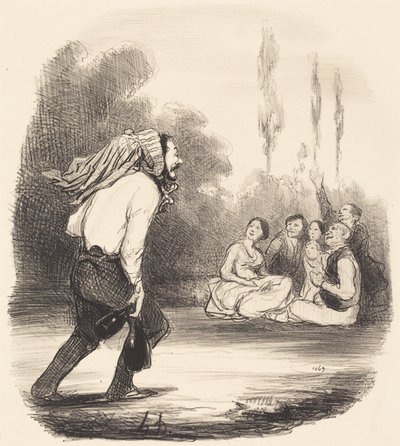 A társadalom legjokerje alkotó: Honoré Daumier