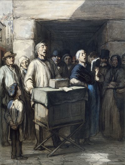A hajdú alkotó: Honoré Daumier