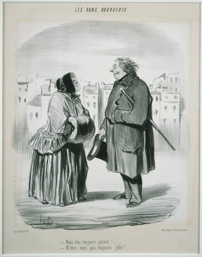 Les Bons Bourgeois – Mindig gáláns vagy! alkotó: Honoré Daumier