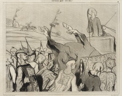 Lóversenyek alkotó: Honoré Daumier