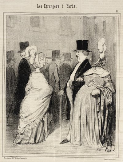 Az idegenek önmaguk által szemlélve alkotó: Honoré Daumier