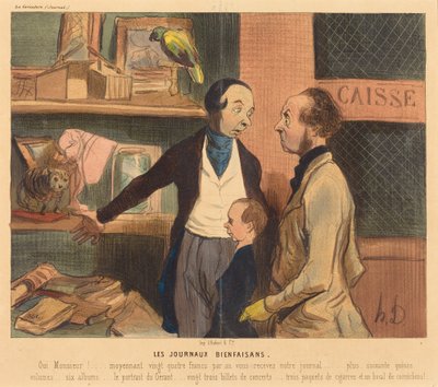 Jótékony Lapok alkotó: Honoré Daumier