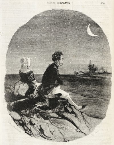 Anastasie Boujot asszony elsőrangú tehetség... alkotó: Honoré Daumier