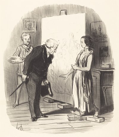 alkotó: Honoré Daumier