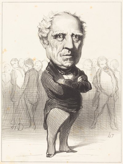 Bugeaud marsall alkotó: Honoré Daumier