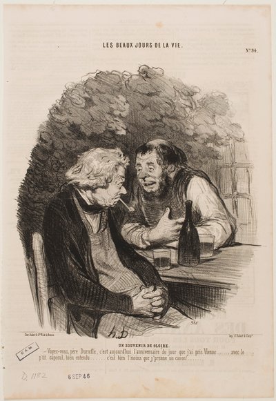 A dicsőség emlékei alkotó: Honoré Daumier