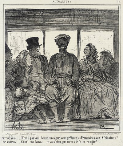 Potardné. - Ugye így van, bátor Turco... alkotó: Honoré Daumier