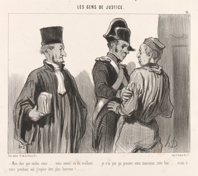Kedvesem mit akarsz... alkotó: Honoré Daumier