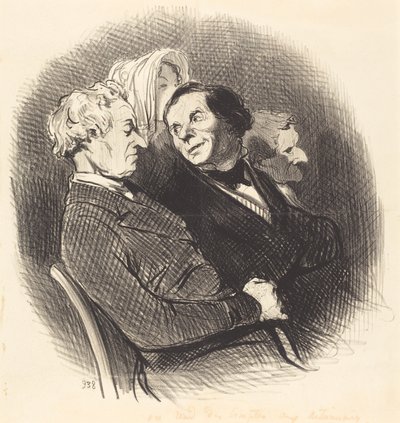 Beszámolunk a részvényeseknek alkotó: Honoré Daumier