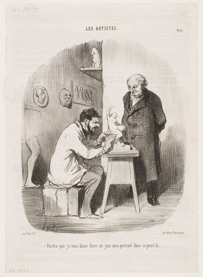  alkotó: Honoré Daumier