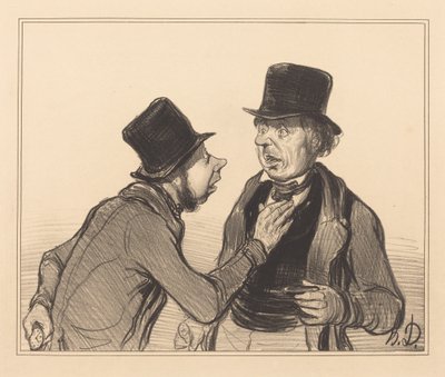 Igen, uram, ön nem párizsi... alkotó: Honoré Daumier
