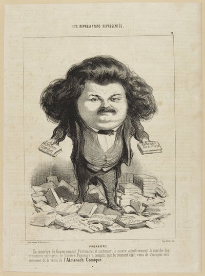 „Pagnerre” alkotó: Honoré Daumier