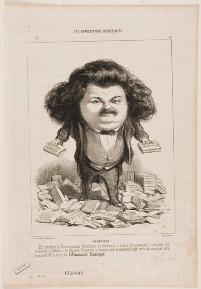 Pagnerre alkotó: Honoré Daumier